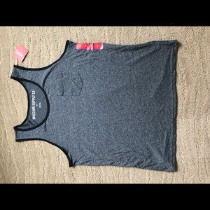 Men’s XL gray and black tank top!